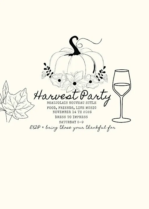 2026 Harvest Party