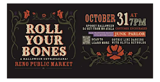 ROLL YOUR BONES: A Halloween Extravaganza at Reno Public Market
