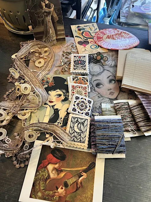 Open Studio with Amy - Junk Journaling