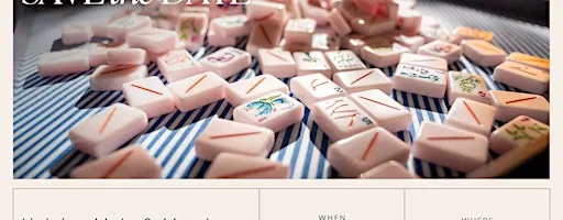 Holiday Mahj & Mingle with SoCalMoms & Mahjong Los Angeles