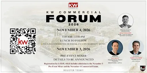 KW Commercial Forum 2026