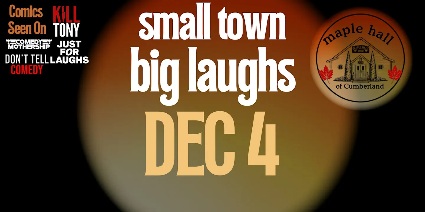 Small Town, Big Laughs – Live Stand-Up Comedy in Cumberland