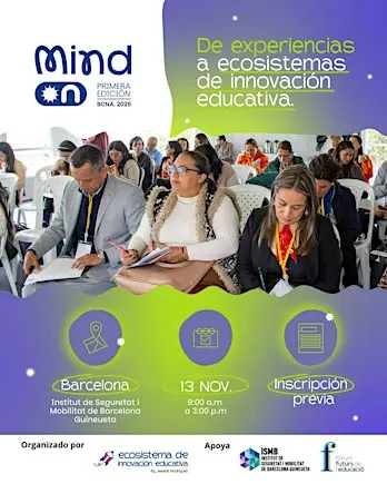 MindON Barcelona 2026: encuentro de liderazgo educativo no convencional