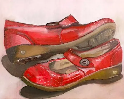 Oil Painting : Still Life from objects