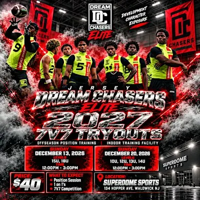2027 DREAM CHASERS 7V7 TRYOUTS