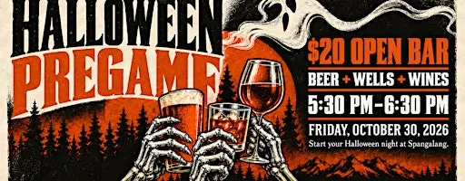 Halloween Pre Game - $20 Open Bar