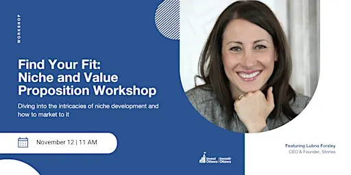Finding Your Fit: Niche and Value Proposition Workshop (In-Person)