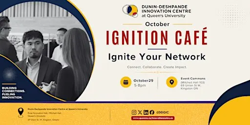 DDQIC Ignition Café: Ignite your Network!
