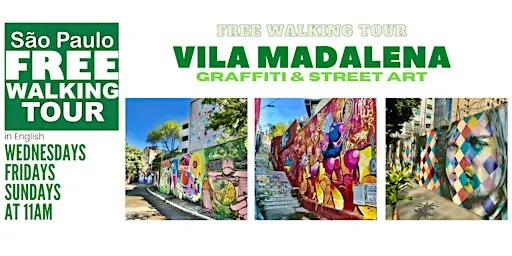 SP Free Walking Tour - VILA MADALENA (English)