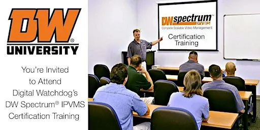 DW Spectrum / Megapix Ai Certification Class Chicago Schaumburg IL