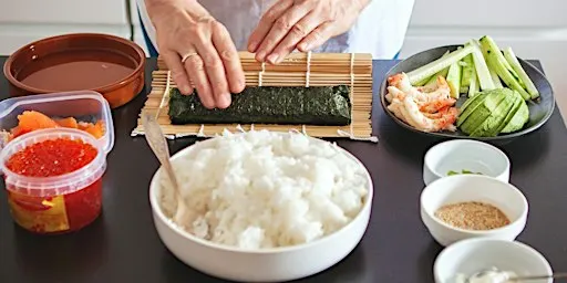 Sushi Making class at Trail's Cafe Ancaster