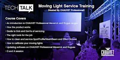 CHAUVET Professional Moving Light Service Training
