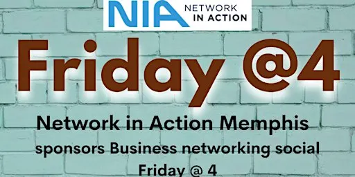 Network in Action Business Networking Social, Friday@4 @ Meddlesome, Sep 25