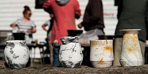 Raku Club - Communal Firing, Session 2