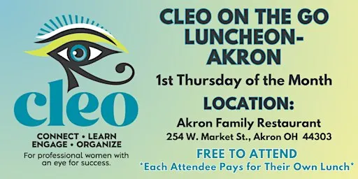 2026 CLEO on the Go Luncheons - Akron