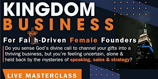 God Is My Boss: Launching a profitable business as a Woman of Faith