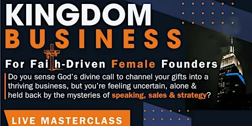 God Is My Boss: Launching a profitable business as a Woman of Faith