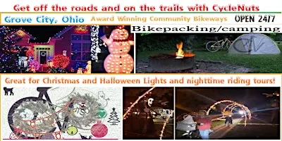 Grove City Bikeways - Free SOL - Holiday Lights, Bike-camping & LOL Options