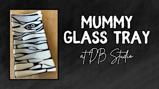Mummy Glass Tray | Fused Glass
