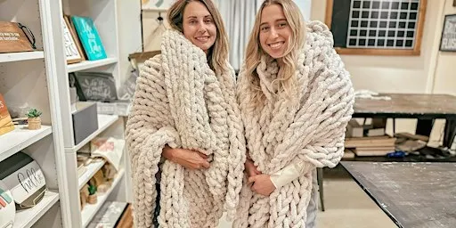 Chunky Blanket Knitting Workshop in Kelowna