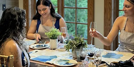 Christmas Tote Bag Painting and Wine Tasting Experience - Konzelmann Winery