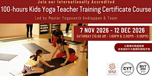 100-hours Kids Yoga Teacher Training
