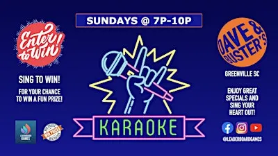 Karaoke Night SUNDAY 7p-10p | Dave & Buster's - Greenville SC
