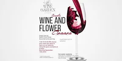 Sip and Design Centerpiece Floral Arrangement