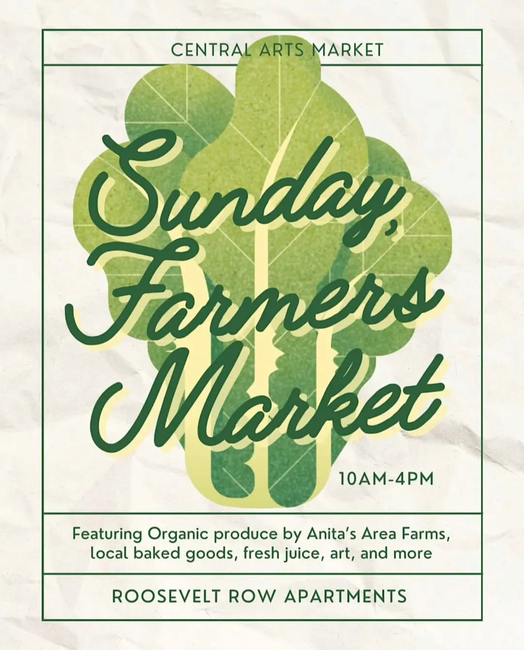 Roosevelt Row Sunday Arts Market