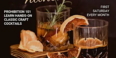 Learn Hands-on Speakeasy Classic & Original Craft Cocktails
