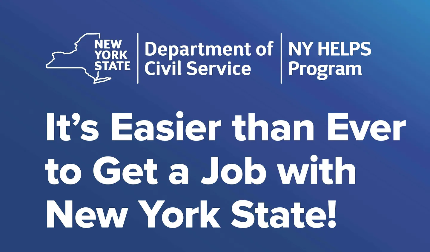 Washington County Workshop: Learn about Civil Service Careers and NY HELPS
