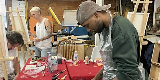 Expressive Abstract Paint Class