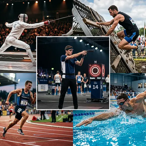 Modern Pentathlon Mpn04 Summer Games 2028