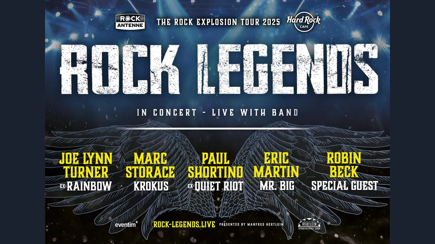 ABGESAGT - Rock Legends - The Rock Explosion Tour