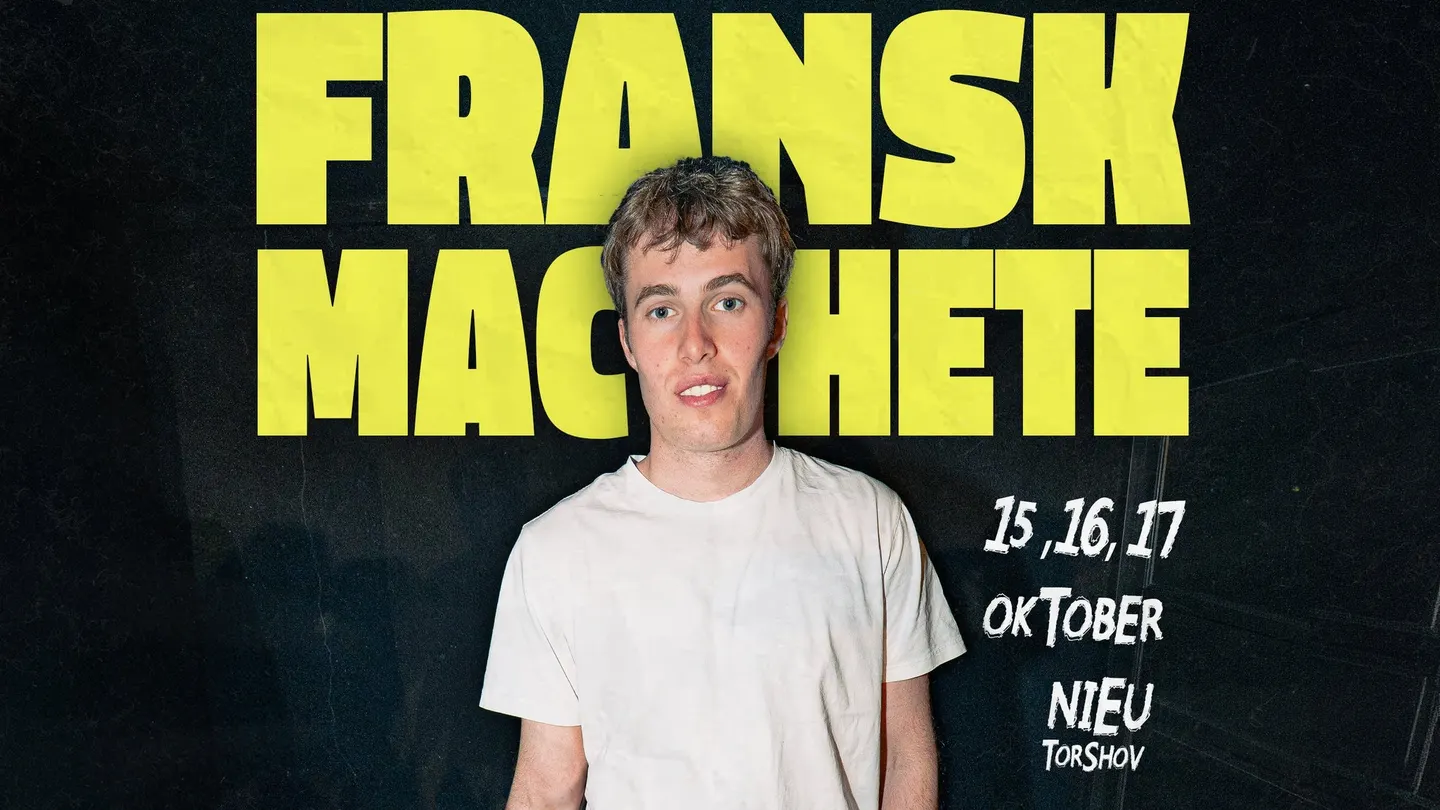 Fransk machete - Et standupshow av Stian Valen