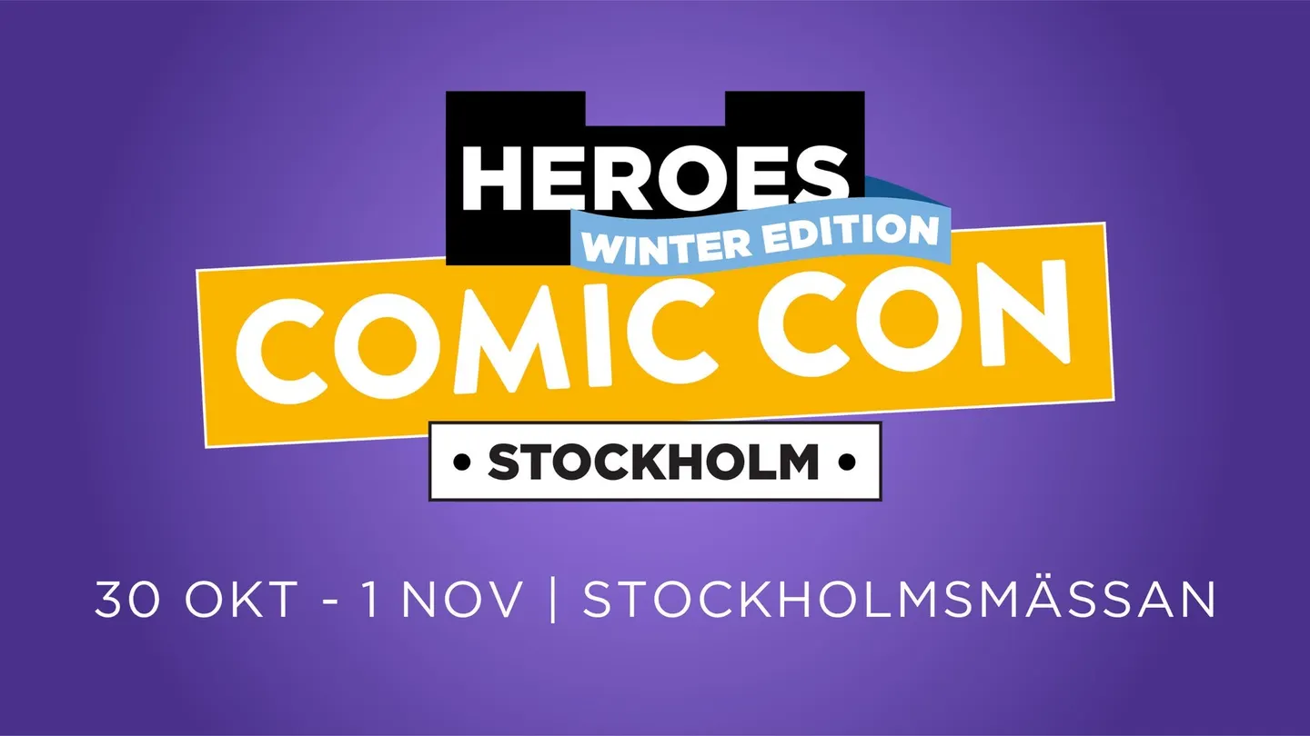 Comic Con Stockholm Winter | 30 okt - 1 nov 2026