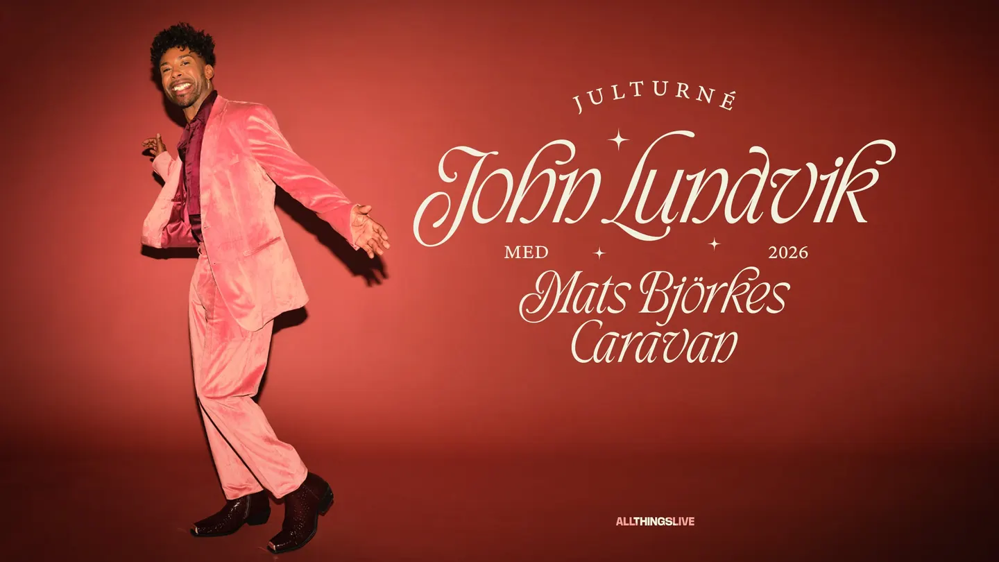 John Lundvik med Mats Björkes Caravan - Julturné 2026
