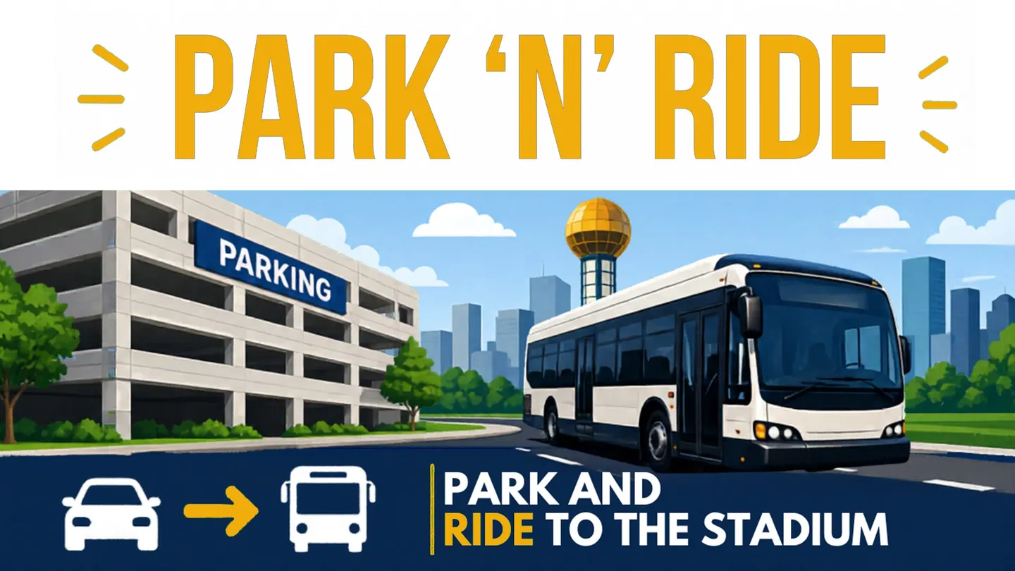 UT Football Park & Ride (UT vs Auburn)