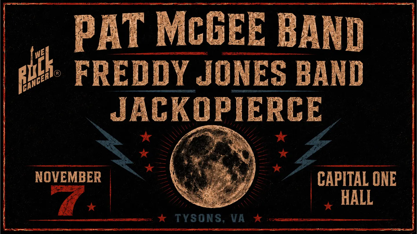 WRC Presents Pat McGee Band, Freddy Jones Band and Jackopierce