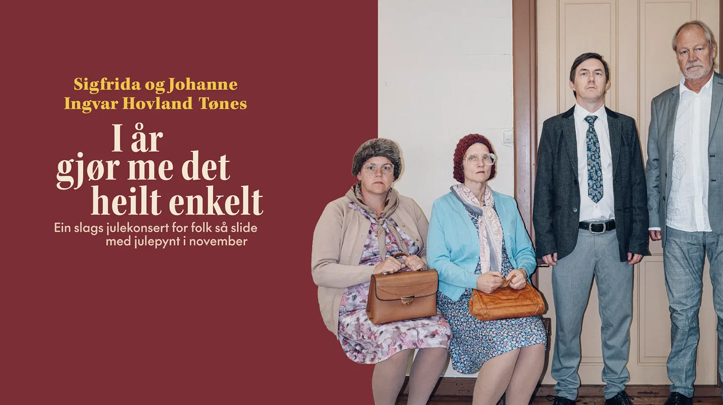 Tønes, I år gjør me det heilt enkelt