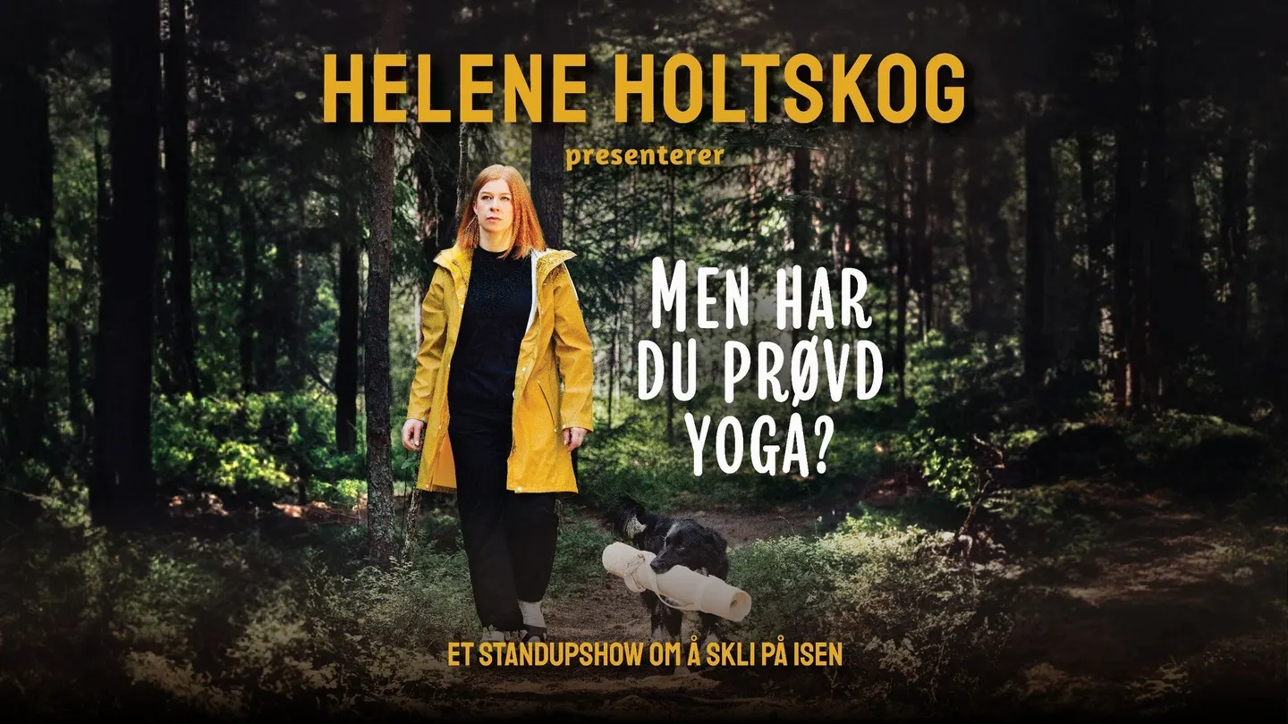 "Men har du prøvd yoga?" - et standupshow om å skli på isen