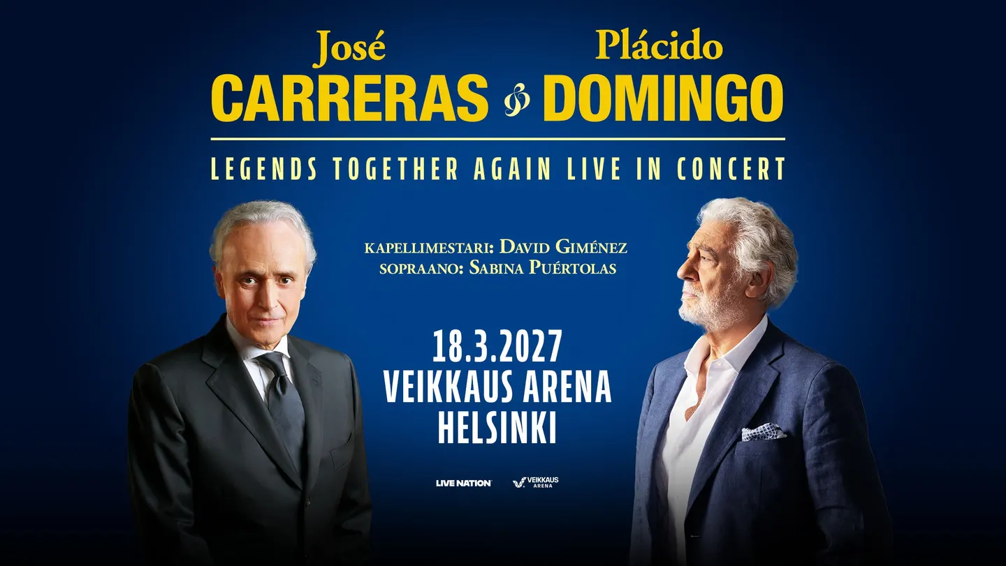 Carreras & Domingo – Legends Together Again Live in Concert