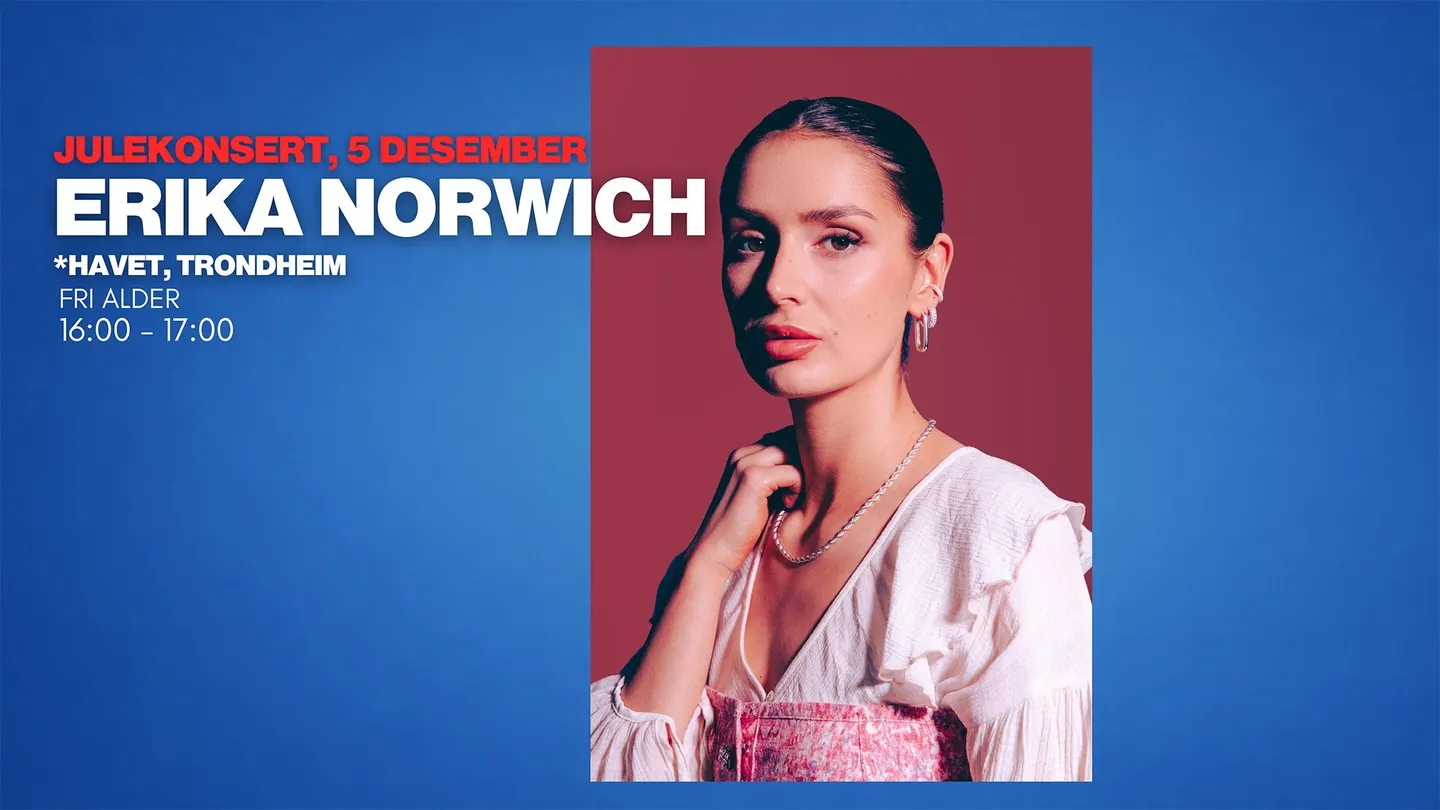 Julekonsert med Erika Norwich