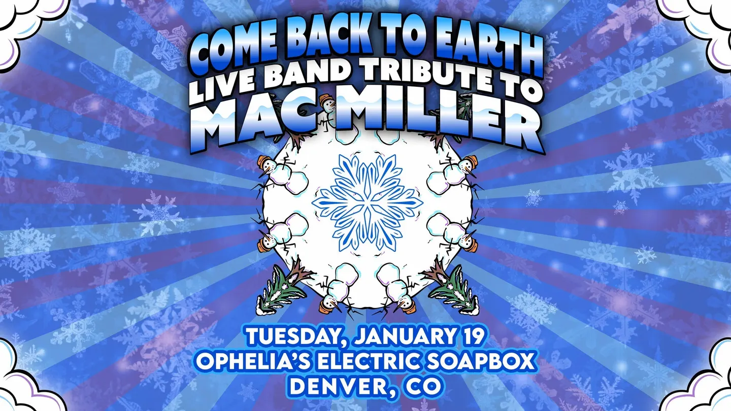 Come Back To Earth: Mac Miller Live Band Tribute