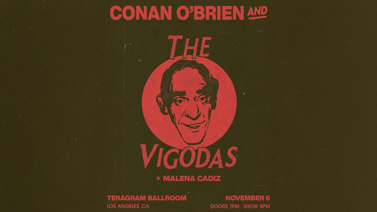 Conan O'Brien and The Vigodas