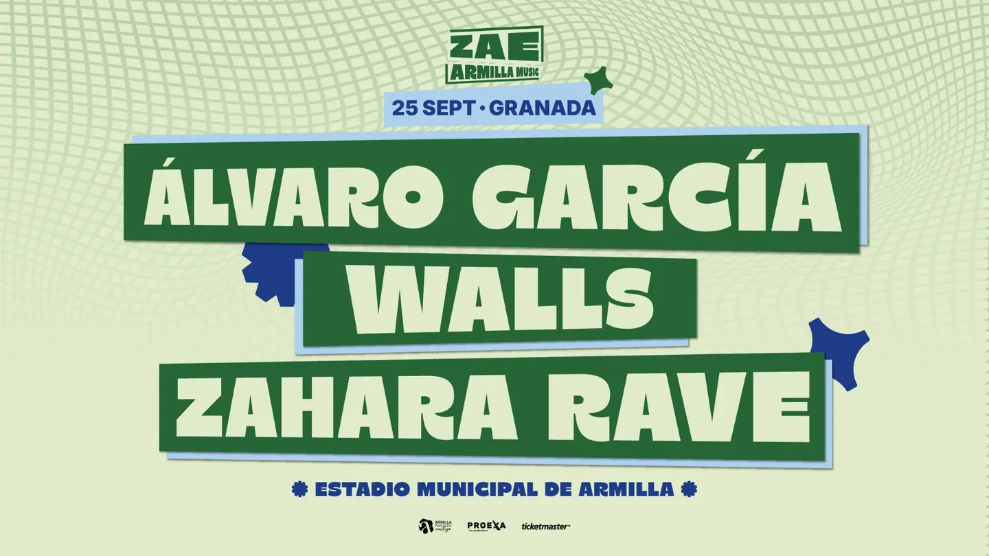 Álvaro García + Walls + Zahara Rave ZAE: Zona de Altas Emociones