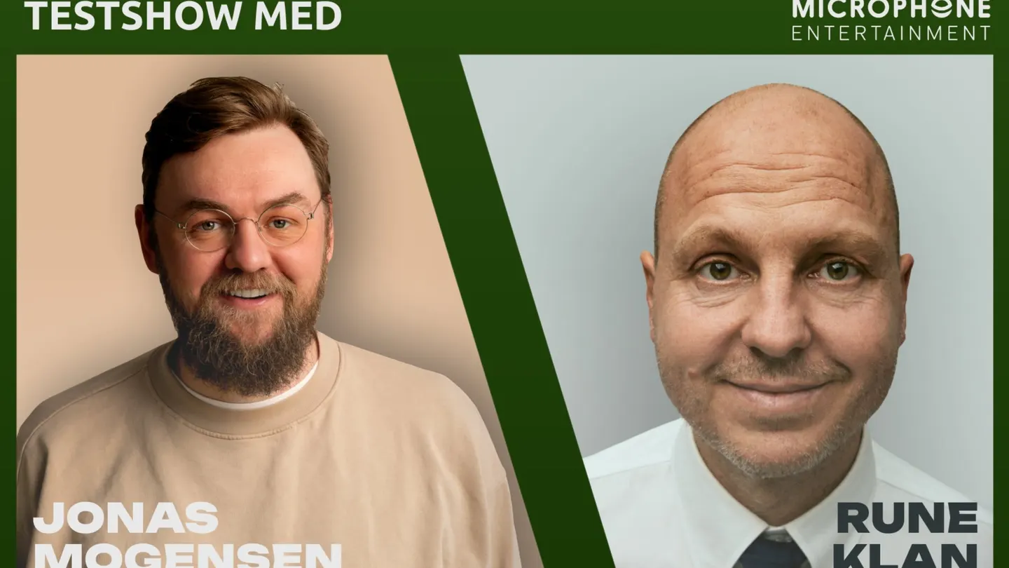 Testshow med Jonas Mogensen og Rune Klan