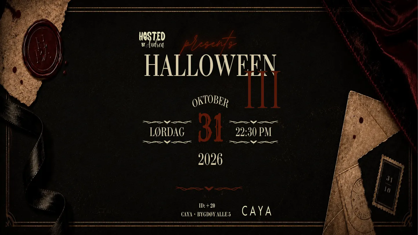 Halloween 2026 - Hosted By Andrea