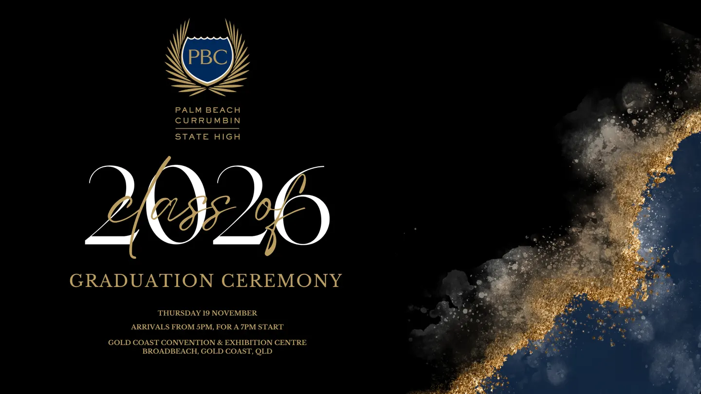 Palm Beach Currumbin State High School Year 12 Graduation 2026