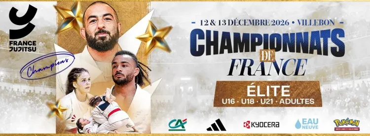 Championnat de france master GI et Championnat de France "Elite" GI; U16 ,U18, U21, Adulte; Open No-Gi